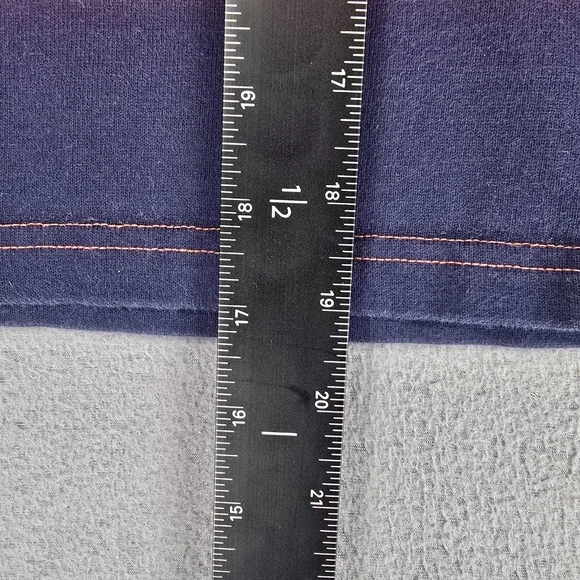 Polo Ralph Lauren Rugby Shirt Mens Small Orange Green Navy Striped Long Sleeve - Picture 9 of 11